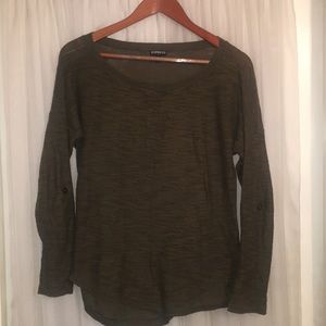 Express Top Dark Green